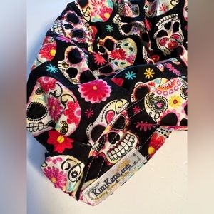 Skull scrub cap / Cancer Cap / Nurse Cap / OR Cap